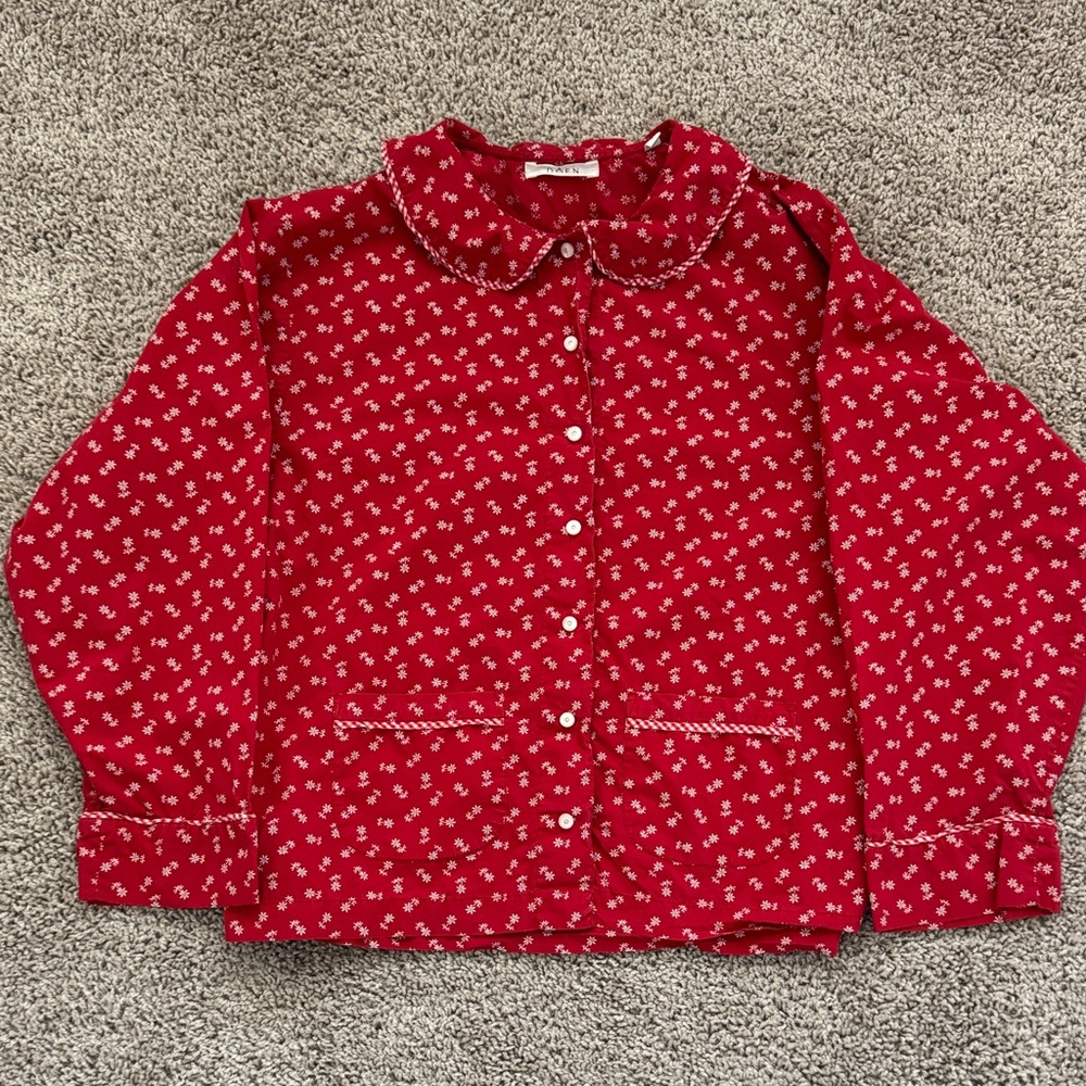 Doen Red Women’s Pajama Set - Picture 5 of 6